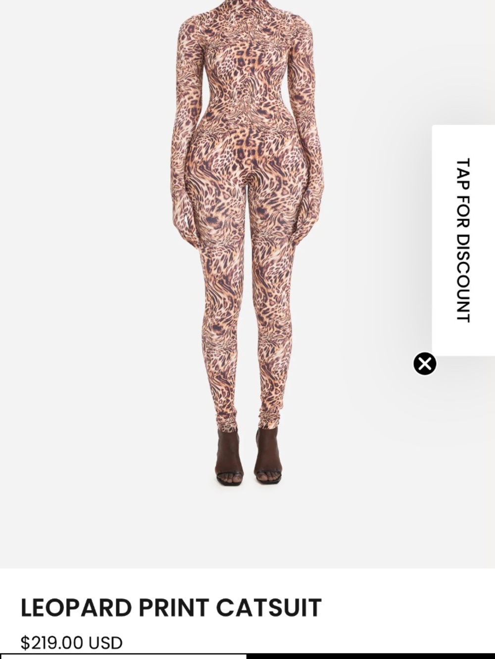 BBXBRAND Leopard Catsuit
